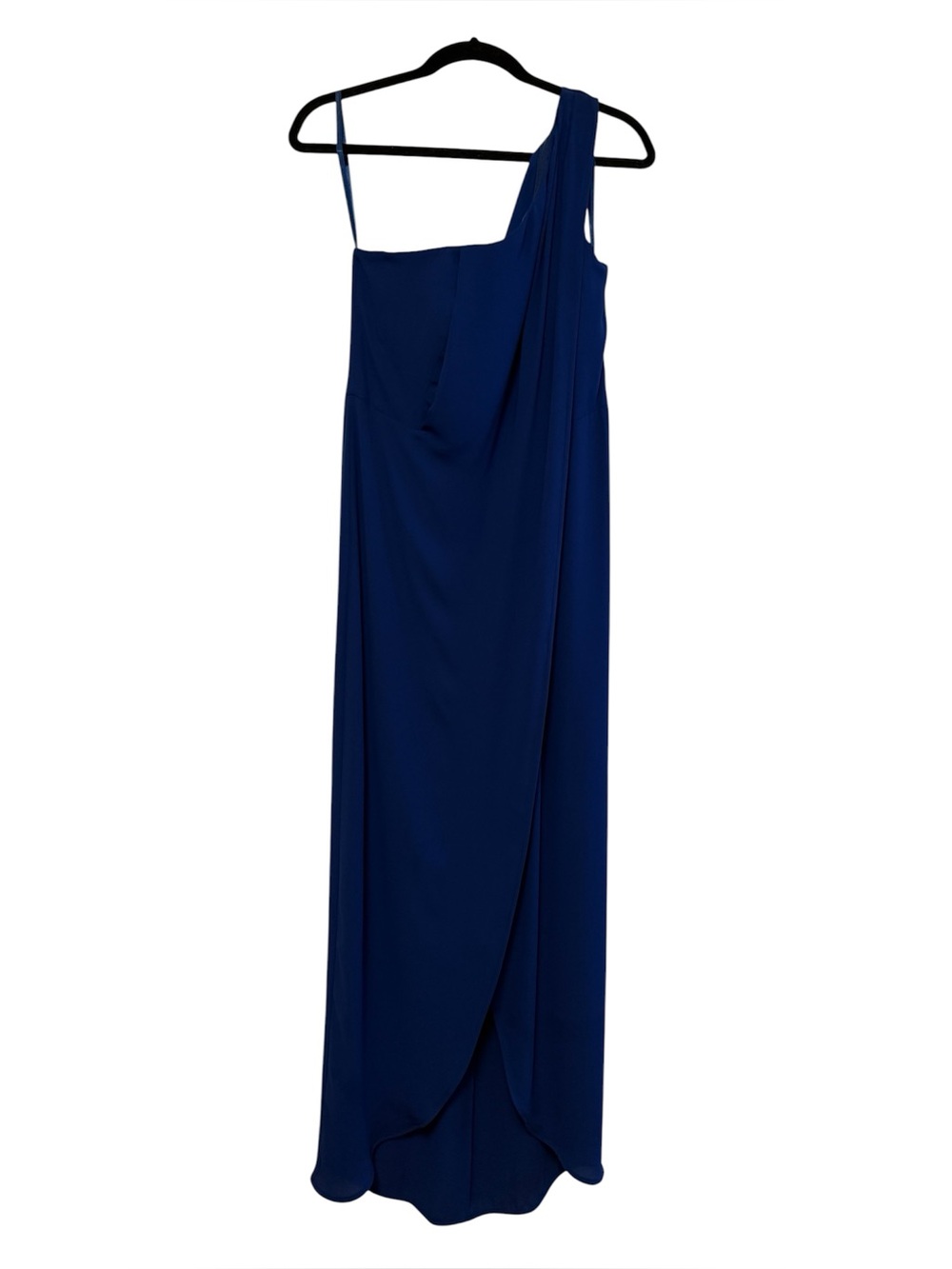 NWT BCBG One-Shoulder Blue Evening Dress (Size 10)